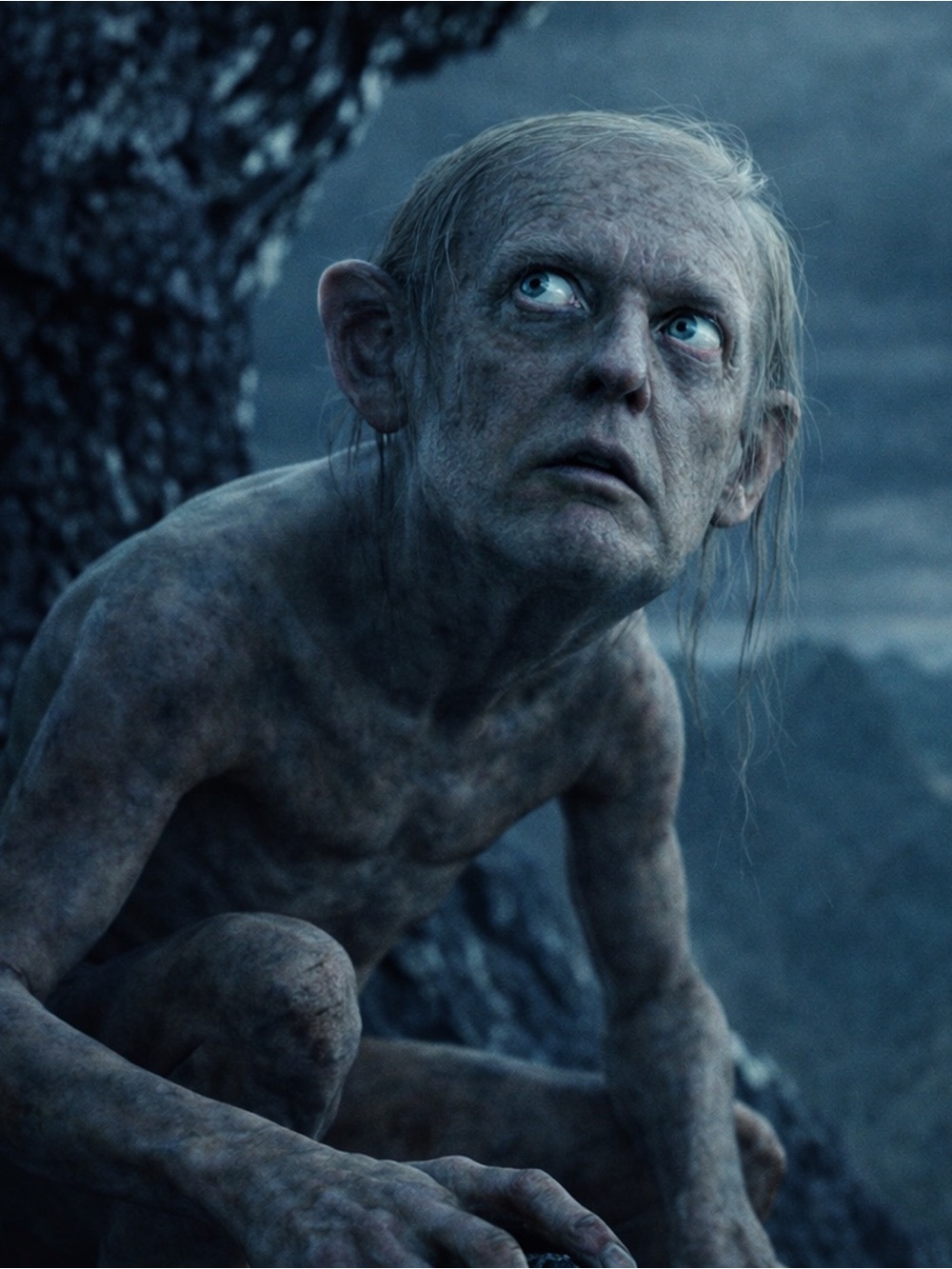 Gollum Inspired Trump Dark Fantasy Poster 16x20 | Gothic Horror Movie Wall Art